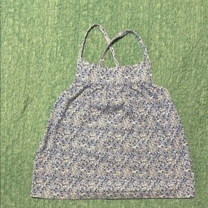 Carter's Blue and White Tank Top